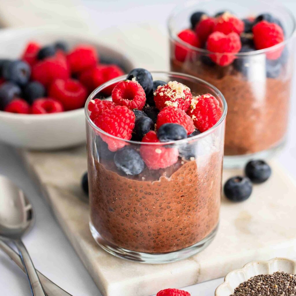 Creamy Overnight Chocolate Chia Delight