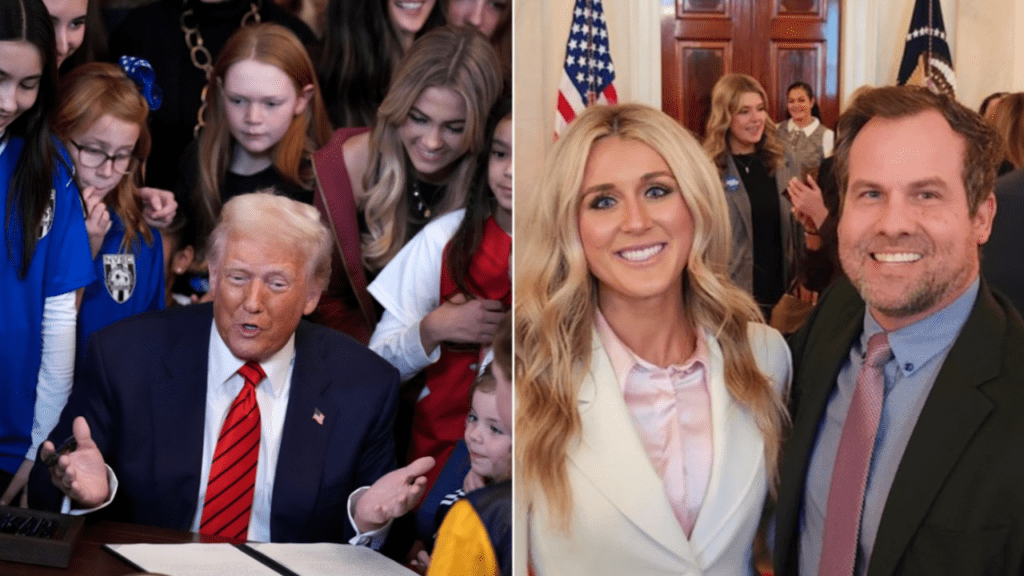 Arizona Lawmaker Celebrates Heartwarming Moment As Trump Signs Women's Sports