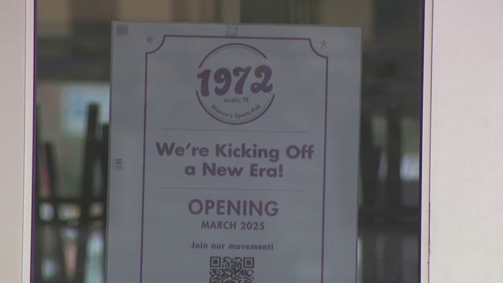 First Austin Bar Celebrating Women's Sports Set To Open In