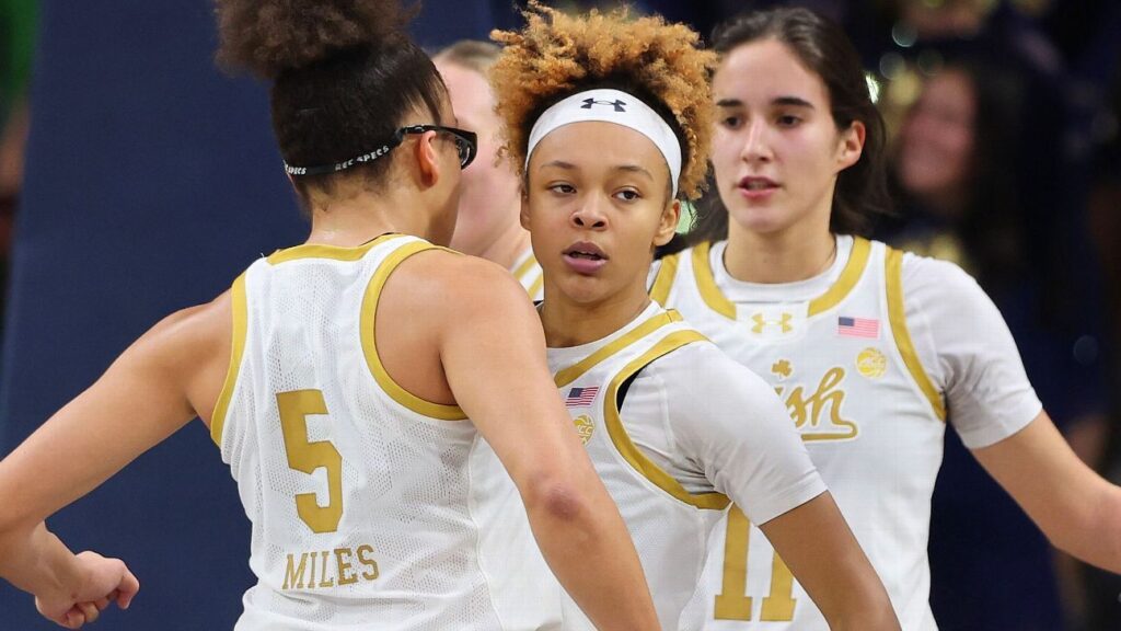 Notre Dame Celebrates Return To Ap Women's Poll Apex