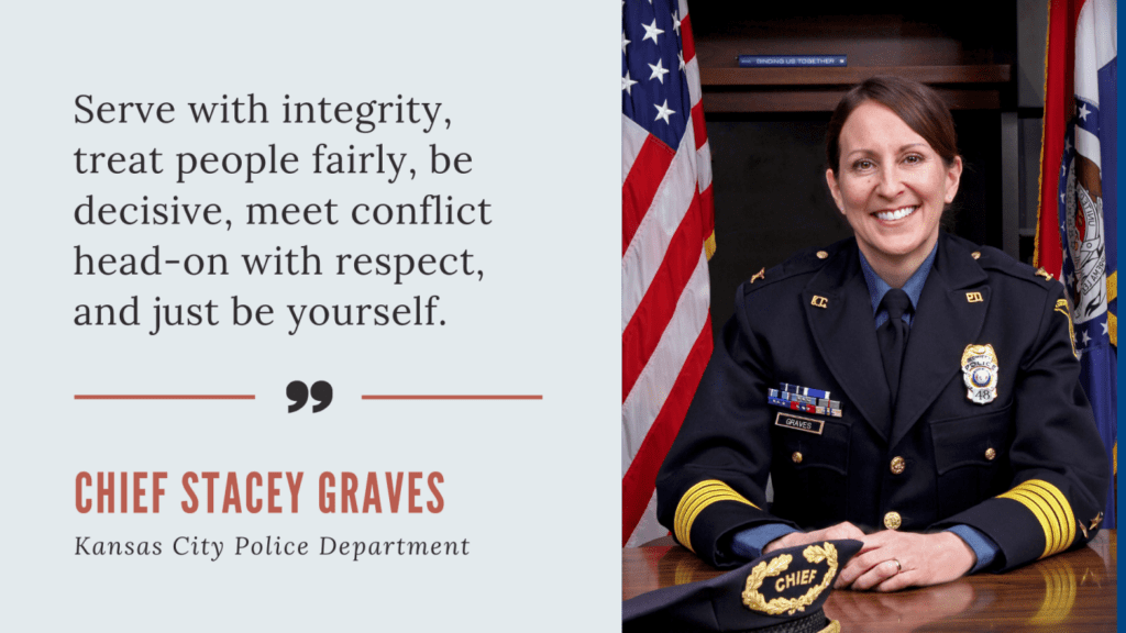 Insights from kansas city police chief stacey graves