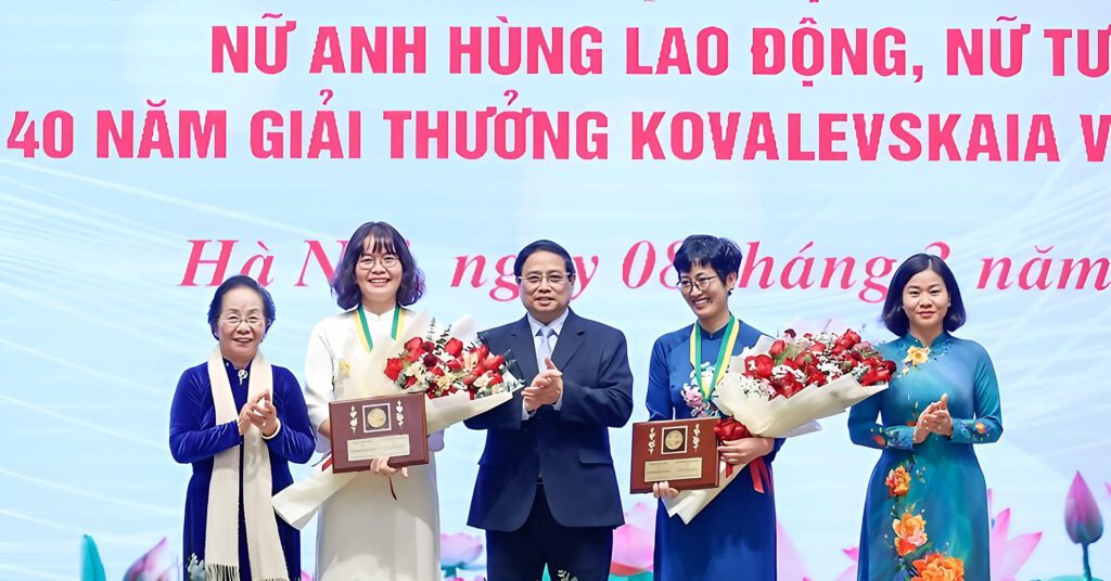 Vietnam celebrates two female scientists with 2024 kovalevskaia prize