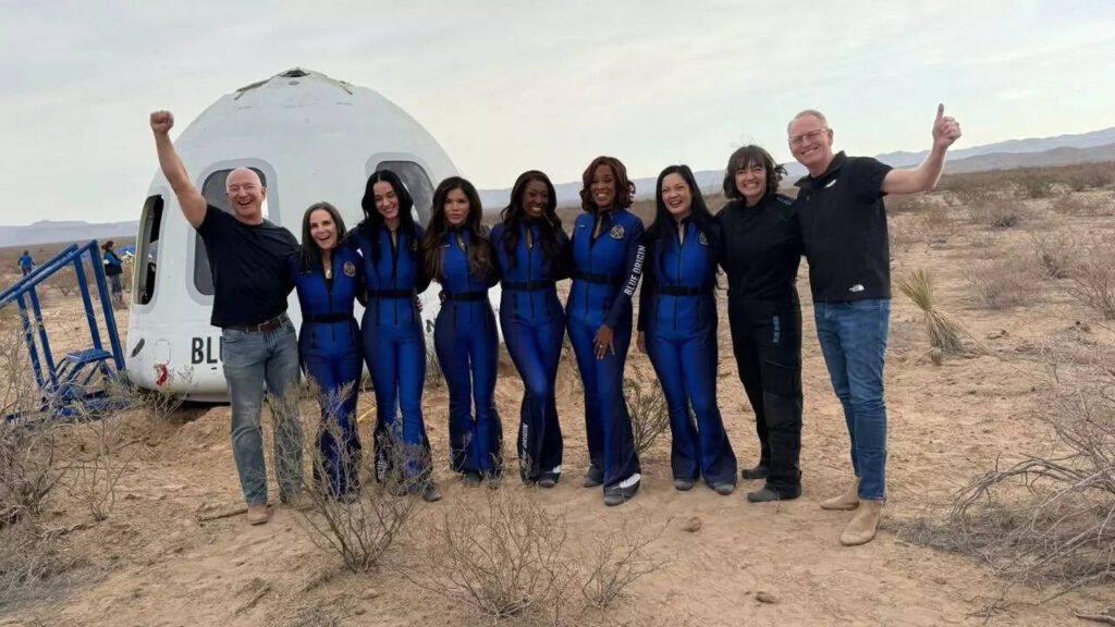 Inspiring insights into blue origin's historic all women space mission
