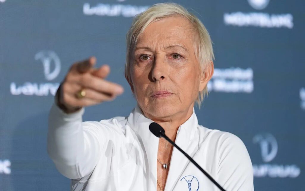 Martina navratilova supports women's sports exclusivity