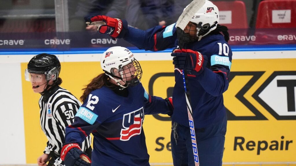 Us triumphs over czechs to secure spot in women's ice