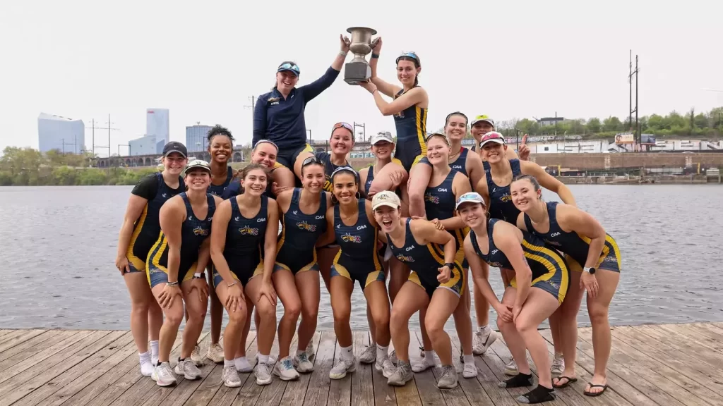 Women's rowing triumphs with kelly cup victory