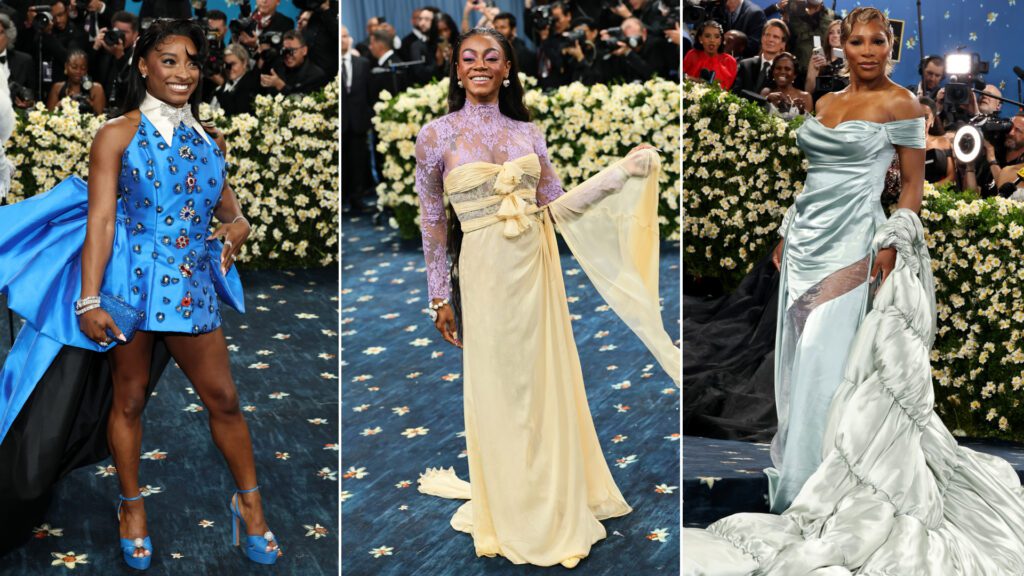 Athletes shine on the met gala red carpet 2025