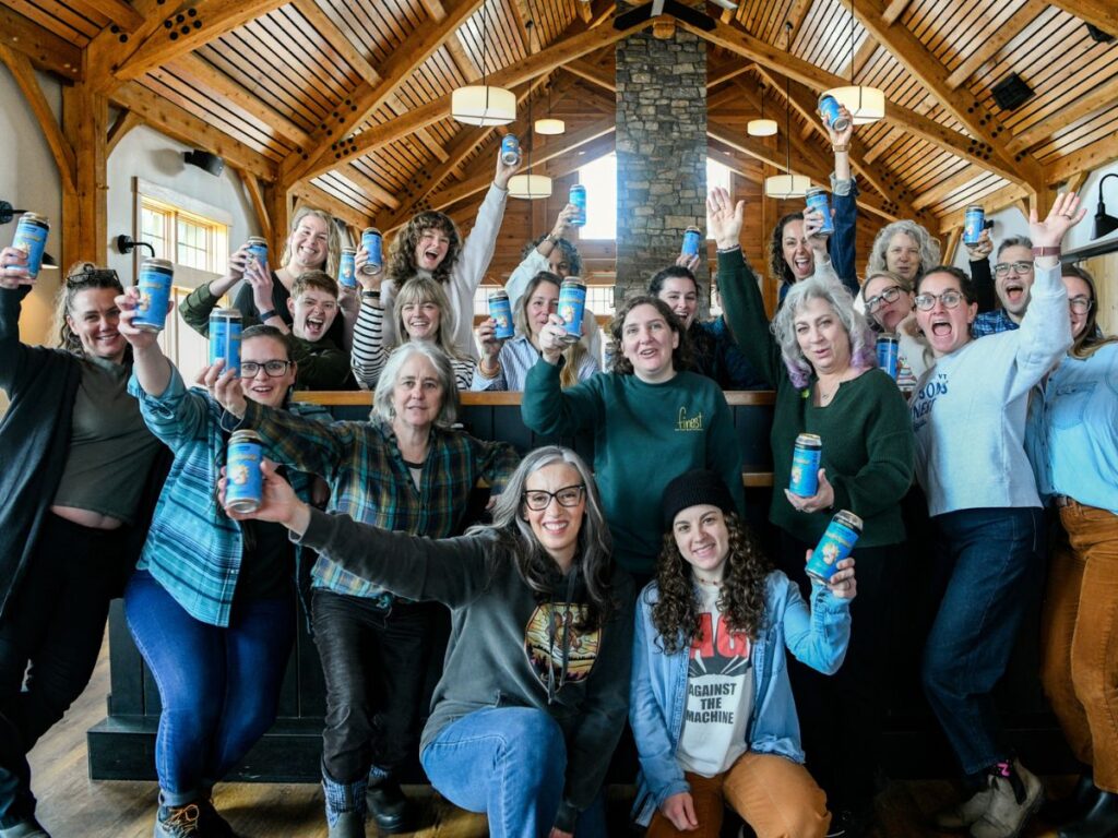 Celebrating the vermont women's fund with lawson's finest and the