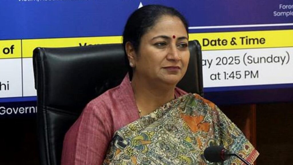 Empowering women: delhi cm rekha gupta advocates for health and