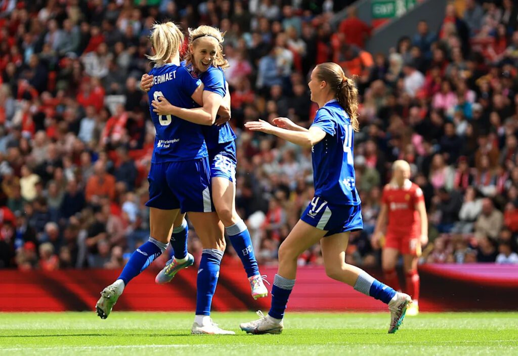 Everton women's derby star strikes against liverpool again