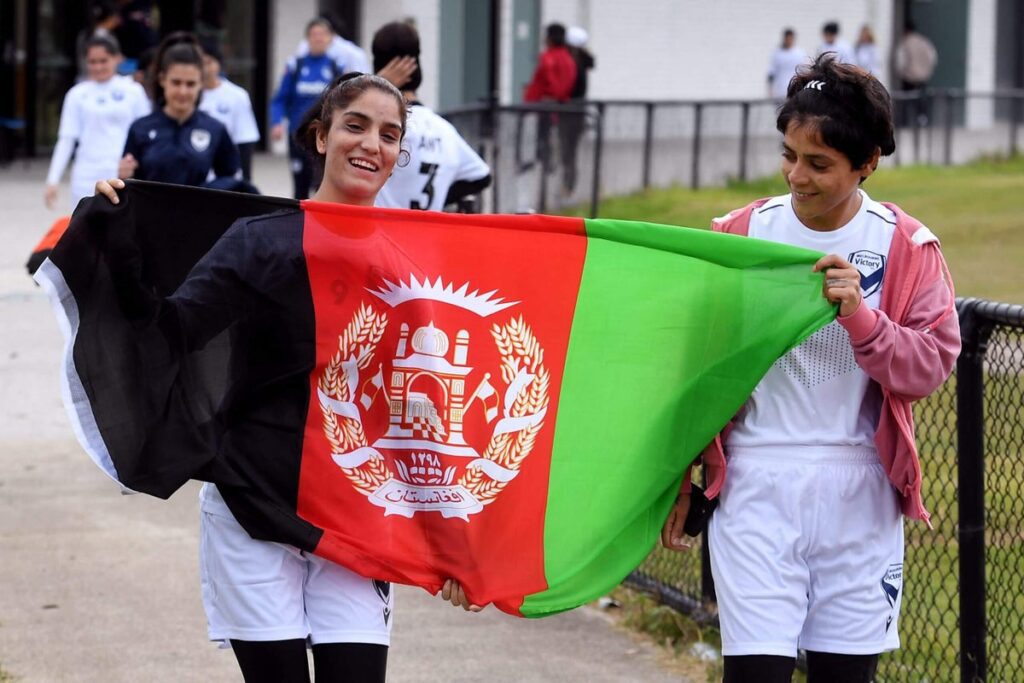 Fifa supports formation of afghanistan women's refugee soccer team