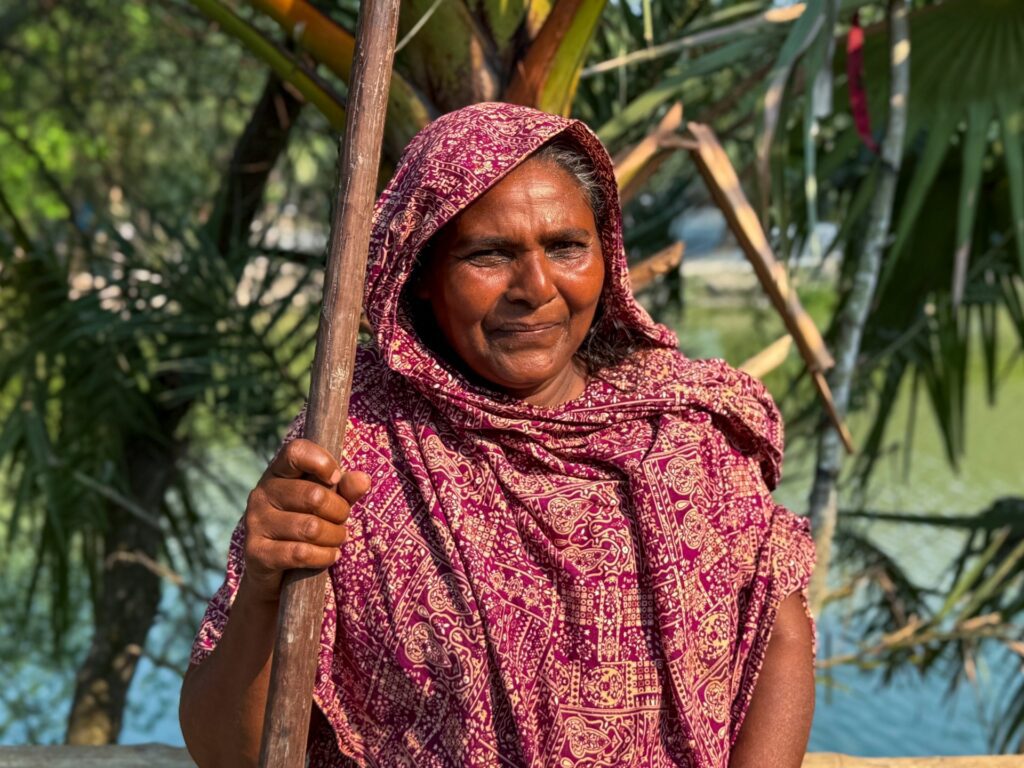 Fearless adventurer conquering the wilds of bangladesh's mangroves