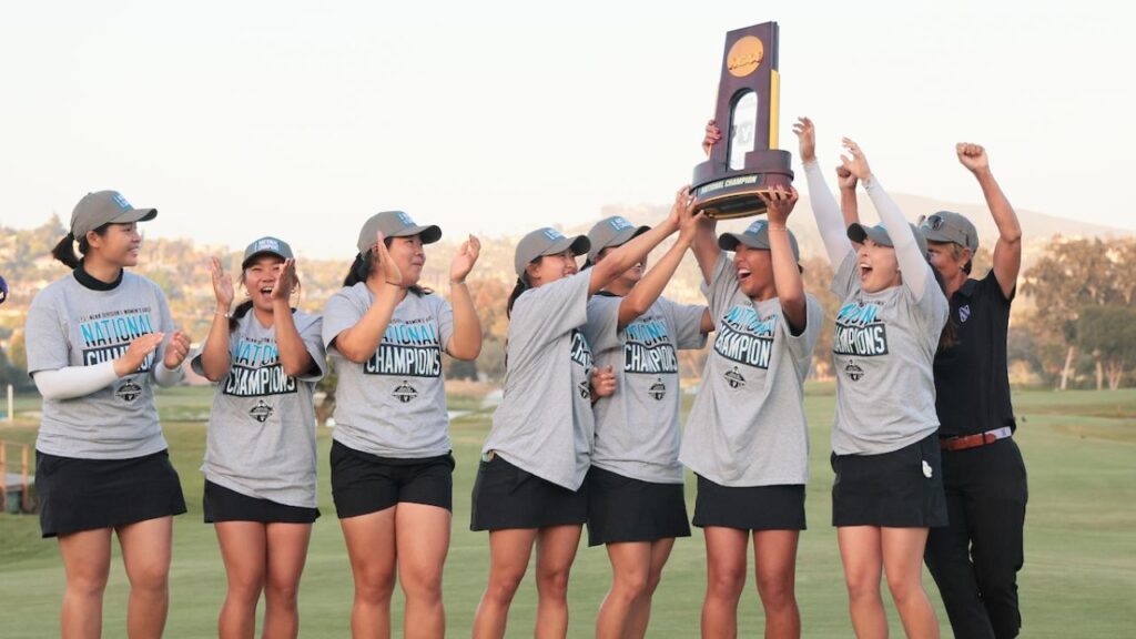 Northwestern clinches victory in the 2025 ncaa di women's golf