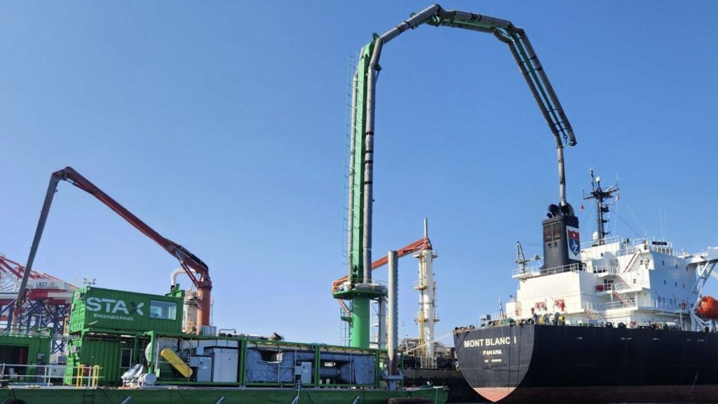 Stax honors international women's day in maritime with all women crew