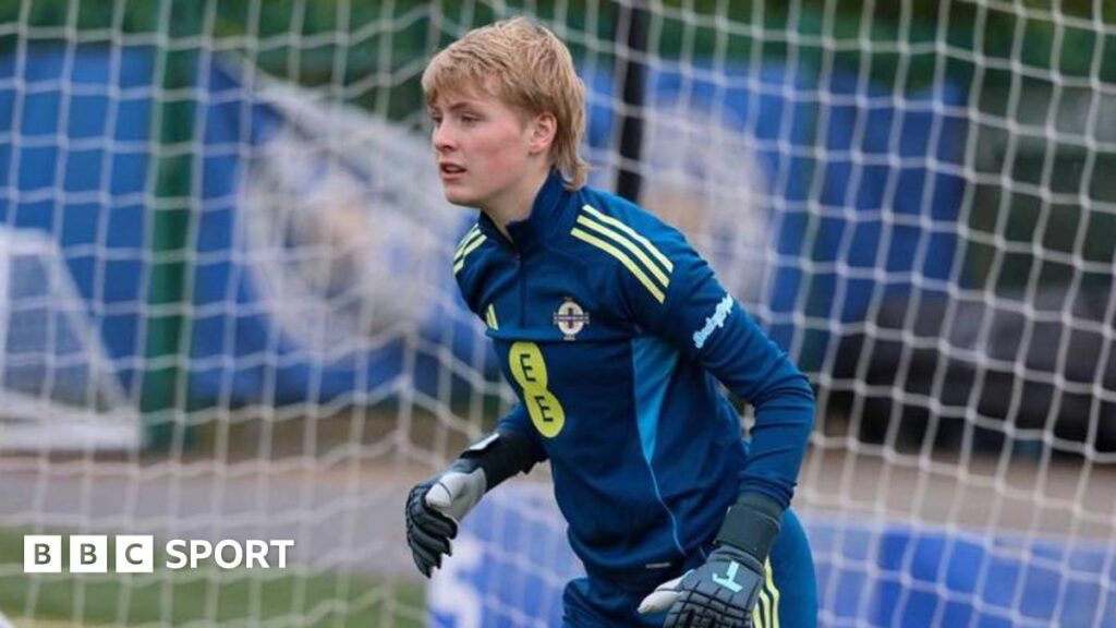 Teenage keeper smith steps up for injured harvey clifford in ni