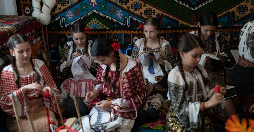 The controversial blouse sparking political debate in romania