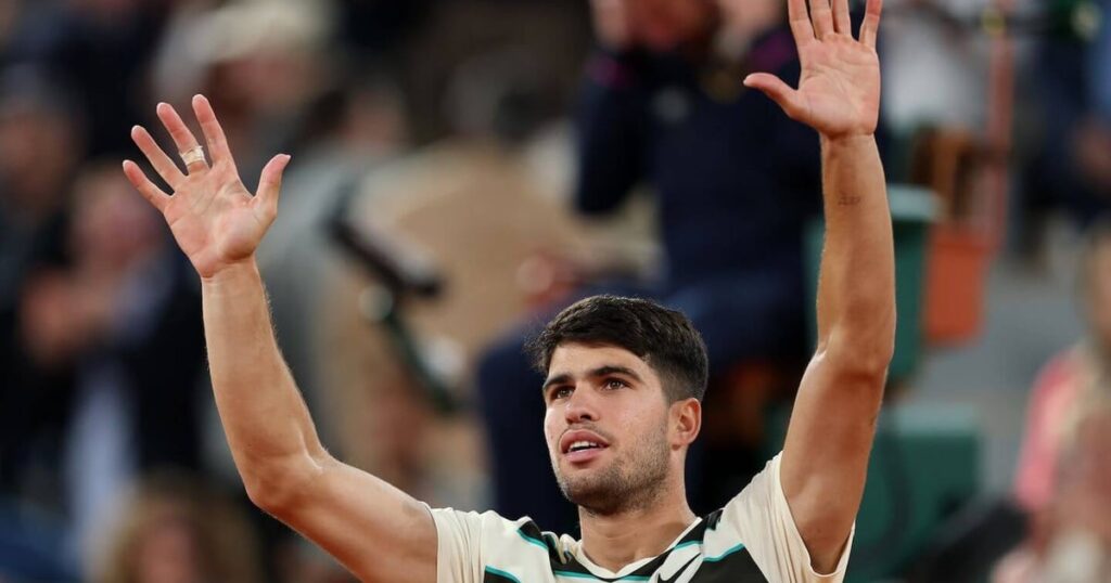 Alcaraz dominates tommy paul in french open quarterfinals 2025 highlights