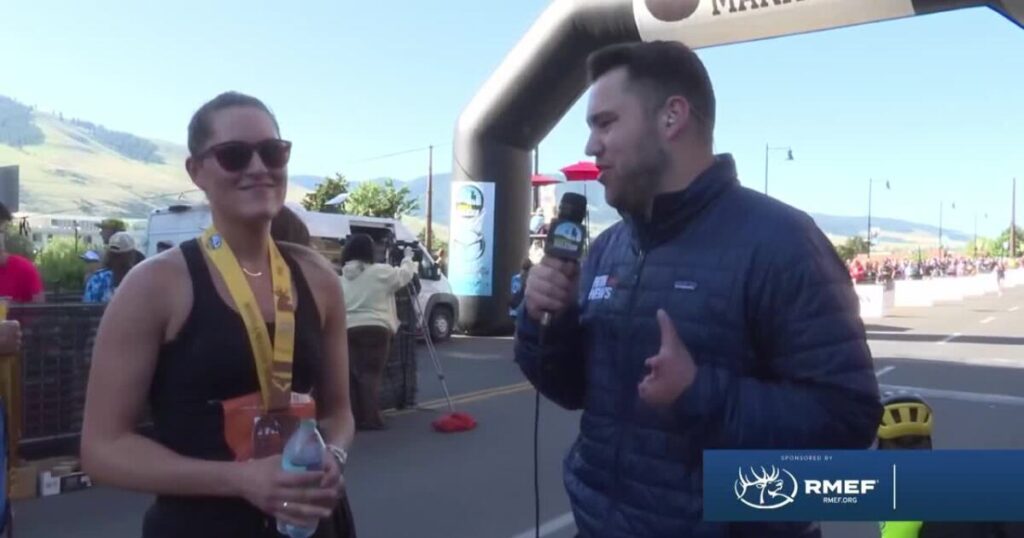 Bailee parker godfrey triumphs at the 2025 missoula marathon
