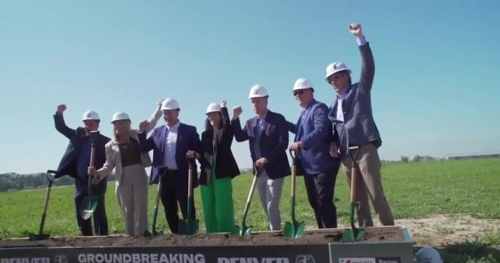 Denver nwsl begins construction on temporary stadium in centennial