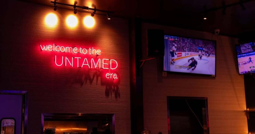 Empower her sports lounge