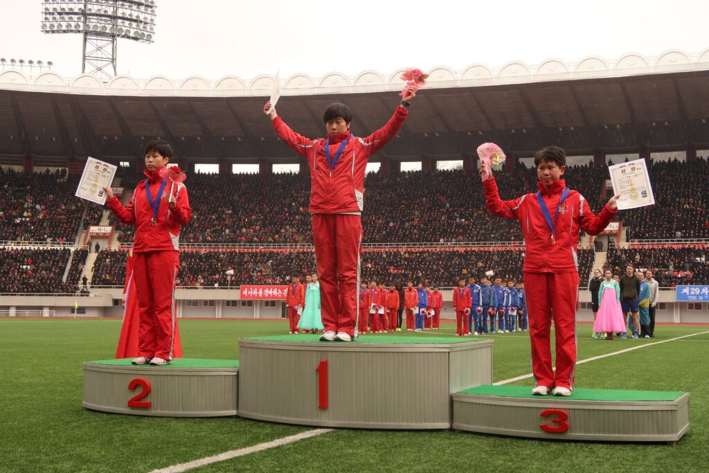 Empowered icons: the role of women in north korean sports