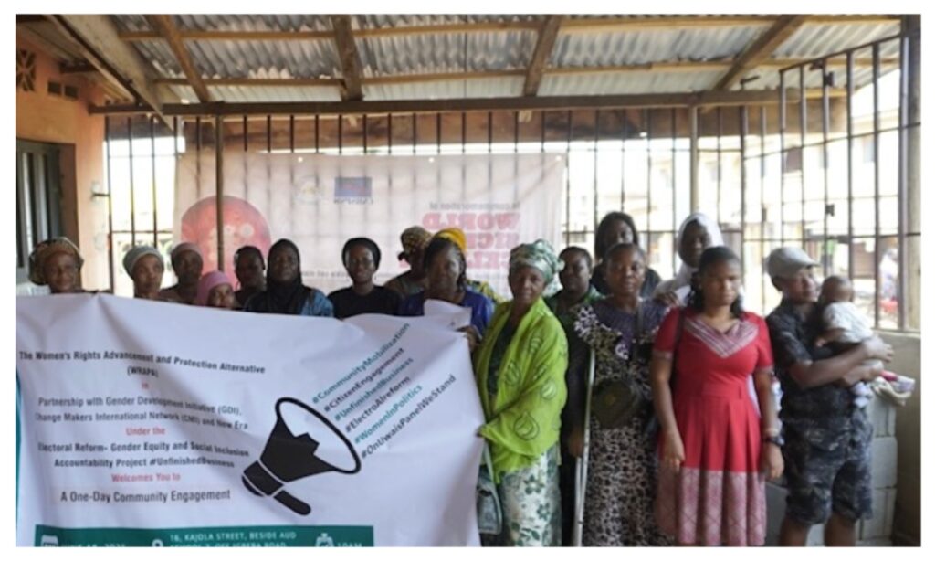 Encouraging political participation among women and pwds