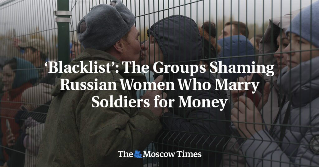 Exposing the pressure on russian women who marry soldiers for