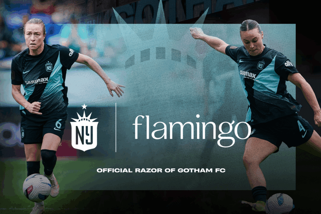 Flamingo teams up with gotham fc to empower women in