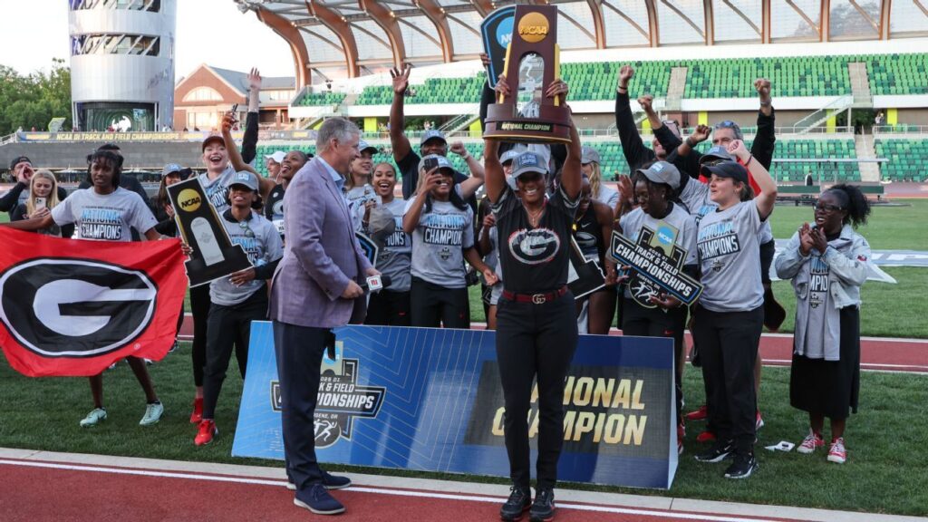 Georgia women clinch historic outdoor track championship