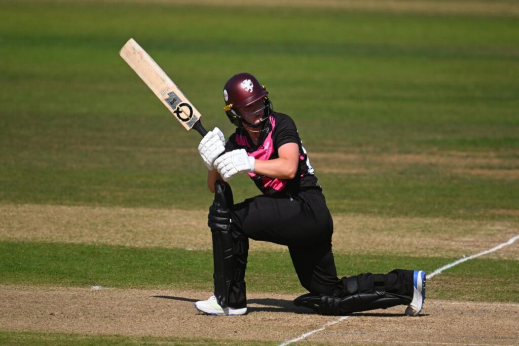 Holland shines brightly as somerset women come up short