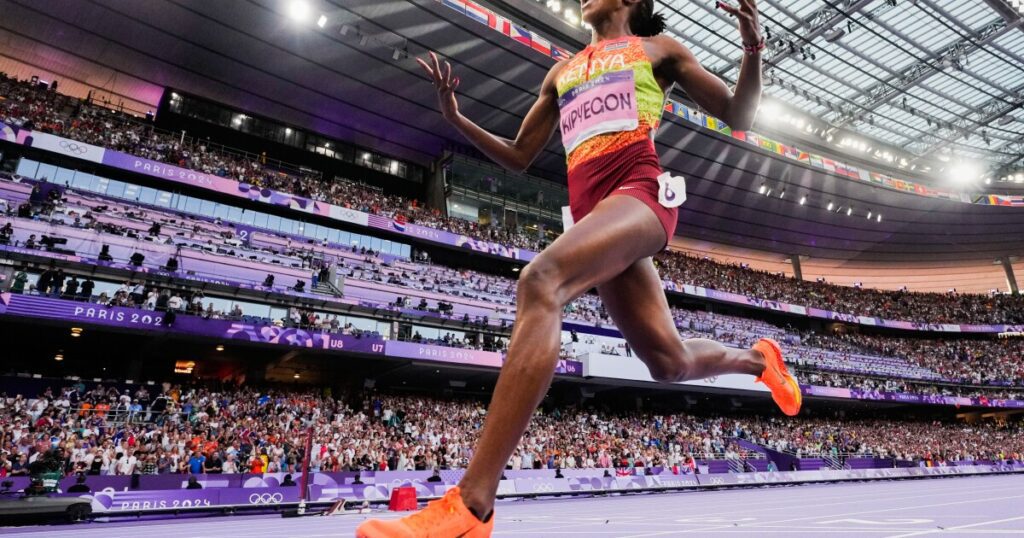 Kipyegon sets sights on breaking the 4 minute mile barrier next