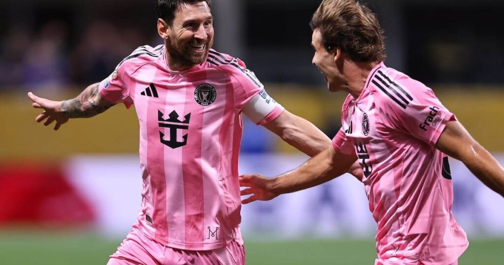 Lionel messi shines with free kick goal in inter miami vs