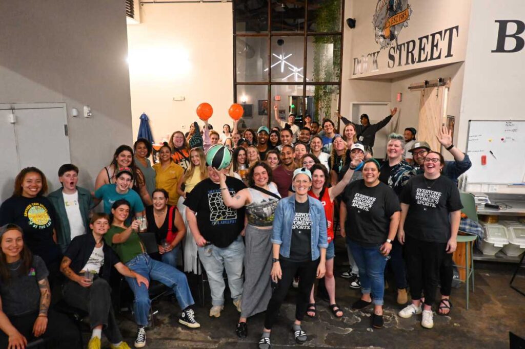 Philly celebrates its first women’s sports bar with watch party