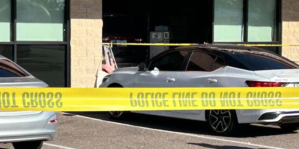 Suv collision at glendale dialysis center leaves two women seriously