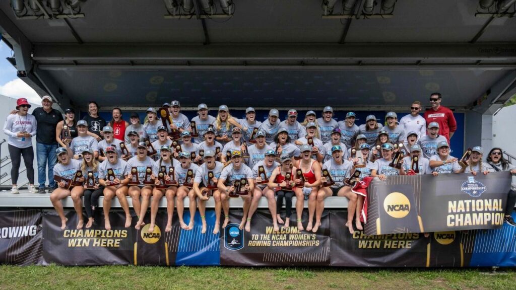 Stanford claims victory in 2025 ncaa division i rowing championship
