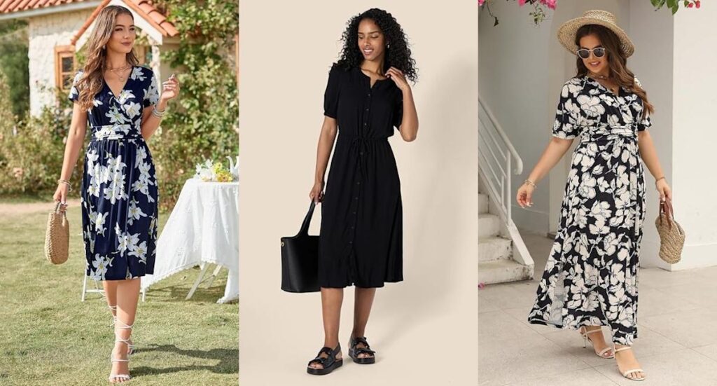 Stylish summer dresses for women over 40 all under $75