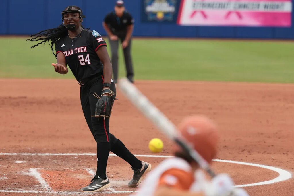 Texas tech vs. texas softball wcws game 2 updates and