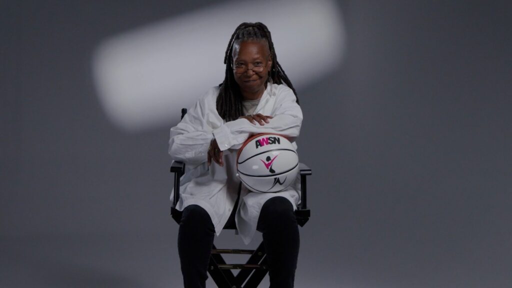 Whoopi goldberg launches all women's sports network on pluto tv