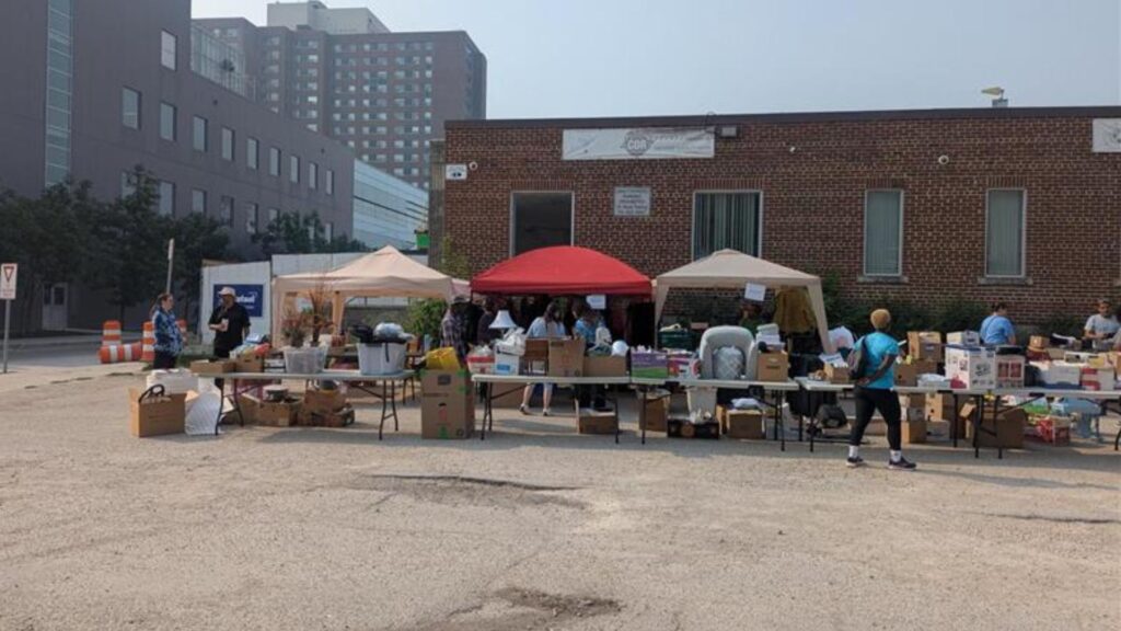 Empowering women: church yard sale supports conference fundraiser