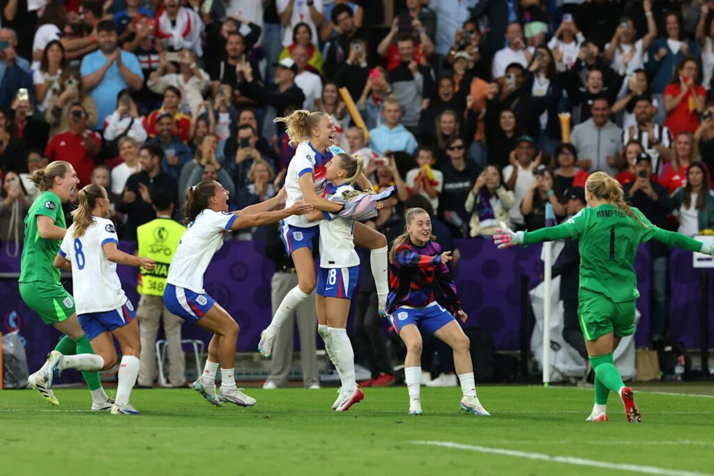 England triumphs over spain in penalty shootout for back to back euro