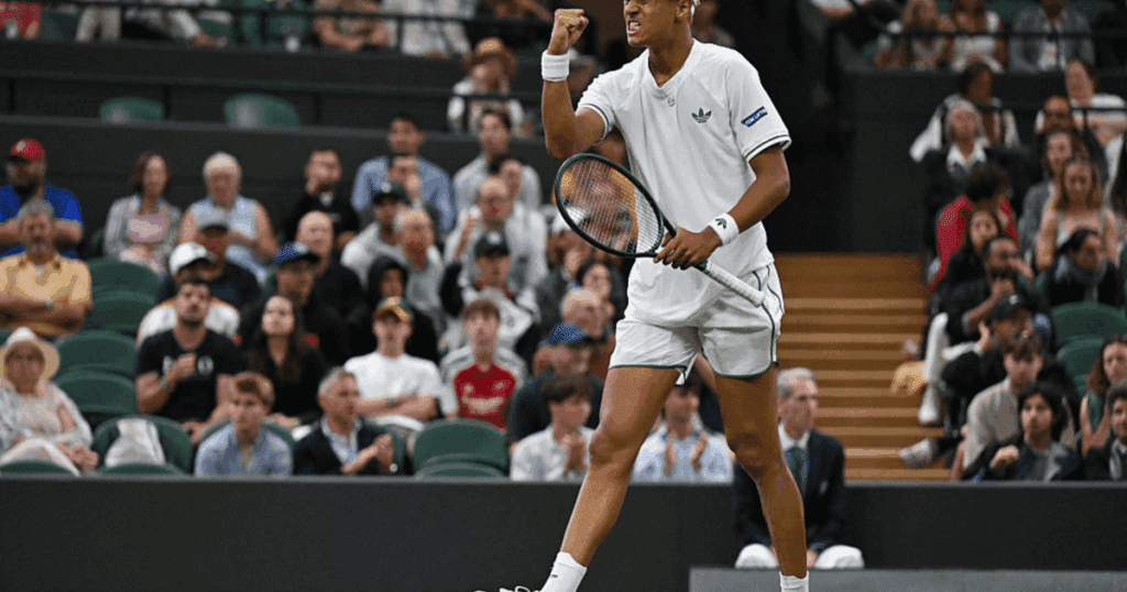 Fritz faces diallo in electric wimbledon showdown