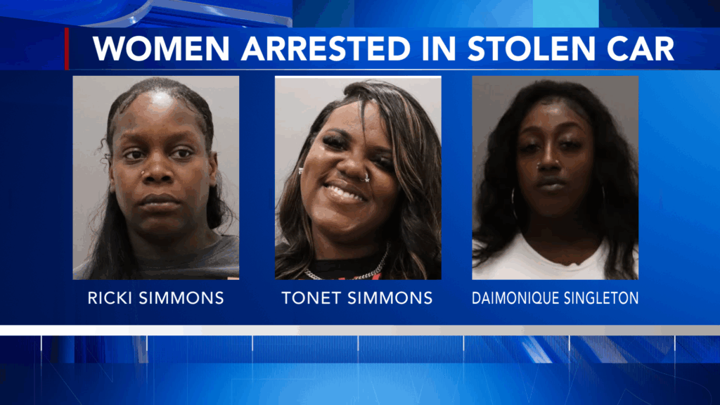 Greece police capture trio of women in stolen car using