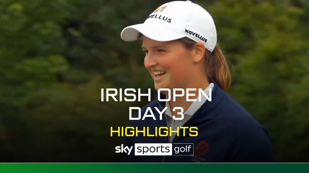 Highlights from day three of the women's irish open