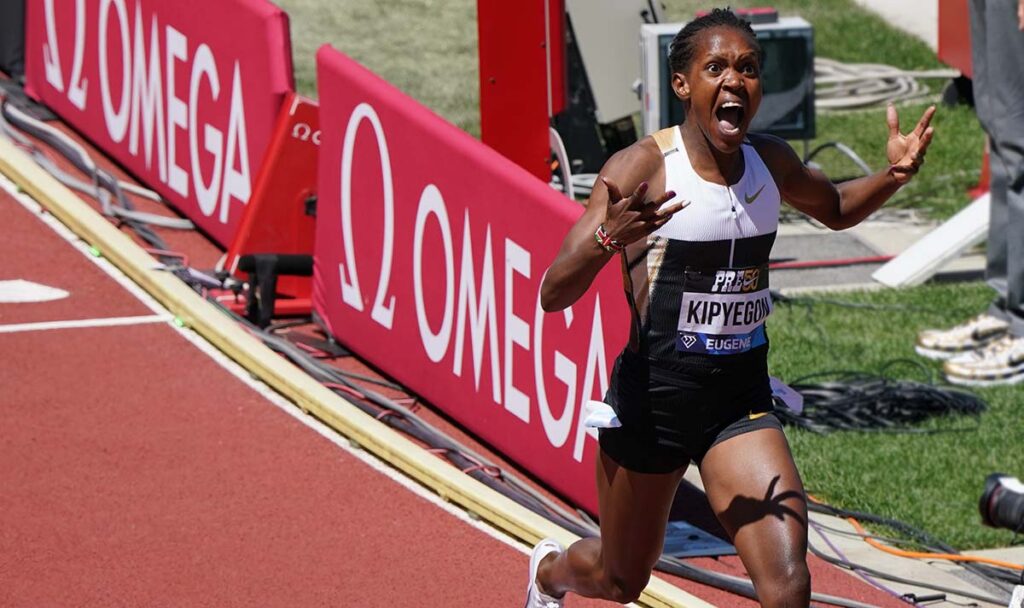 Kenyan women shatter world records in 1500 and 5000 meters