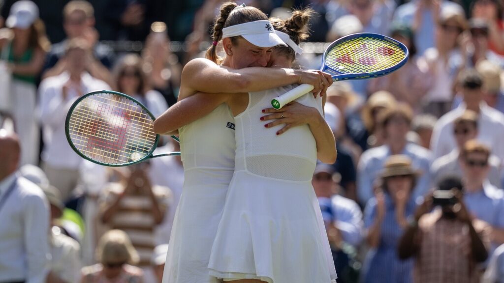 Kudermetova and mertens claim women's doubles title at wimbledon