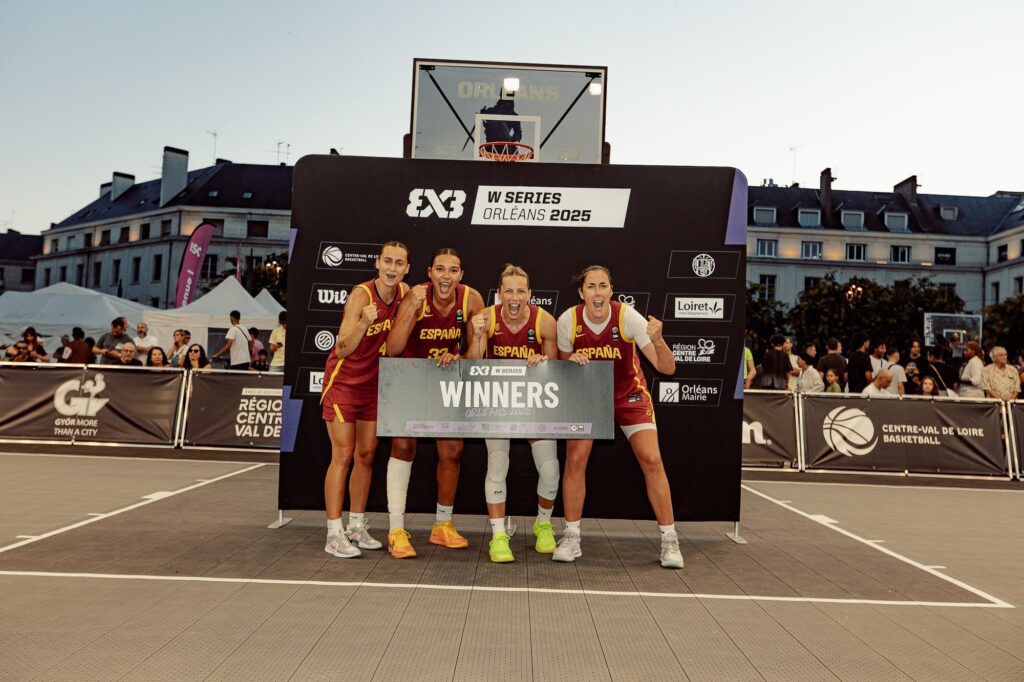 Spain shines with perfect victory at fiba 3x3 women's series
