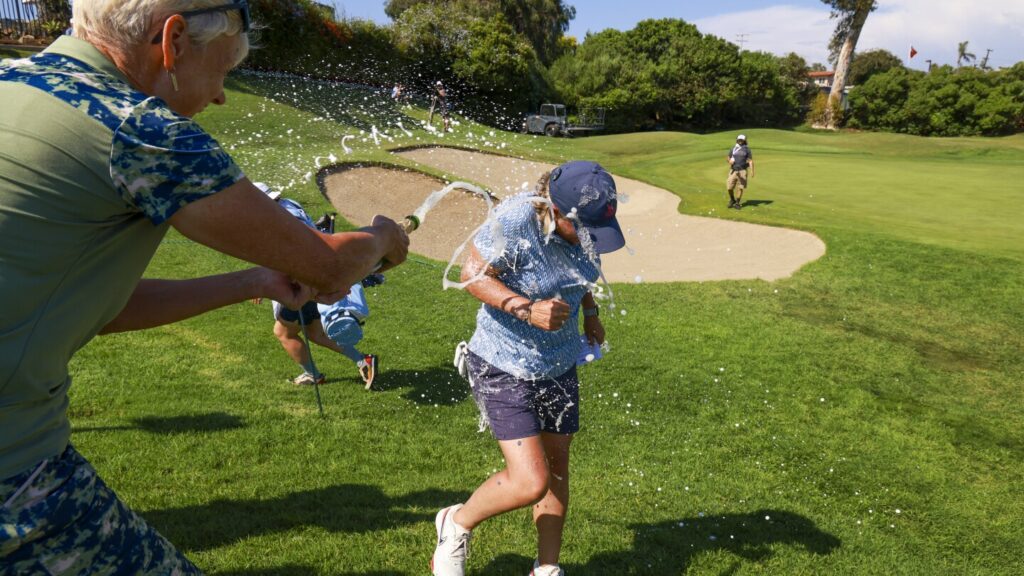 Becky morgan clinches u.s. senior women's open with six stroke victory
