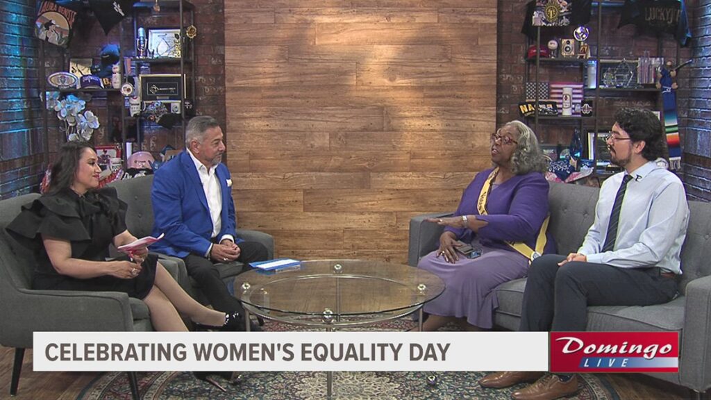 Celebrating suffrage: a women's equality day discussion on domingo live