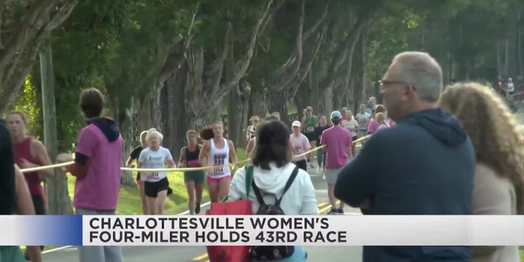 Charlottesville women’s four miler draws over 1,700 to benefit uva