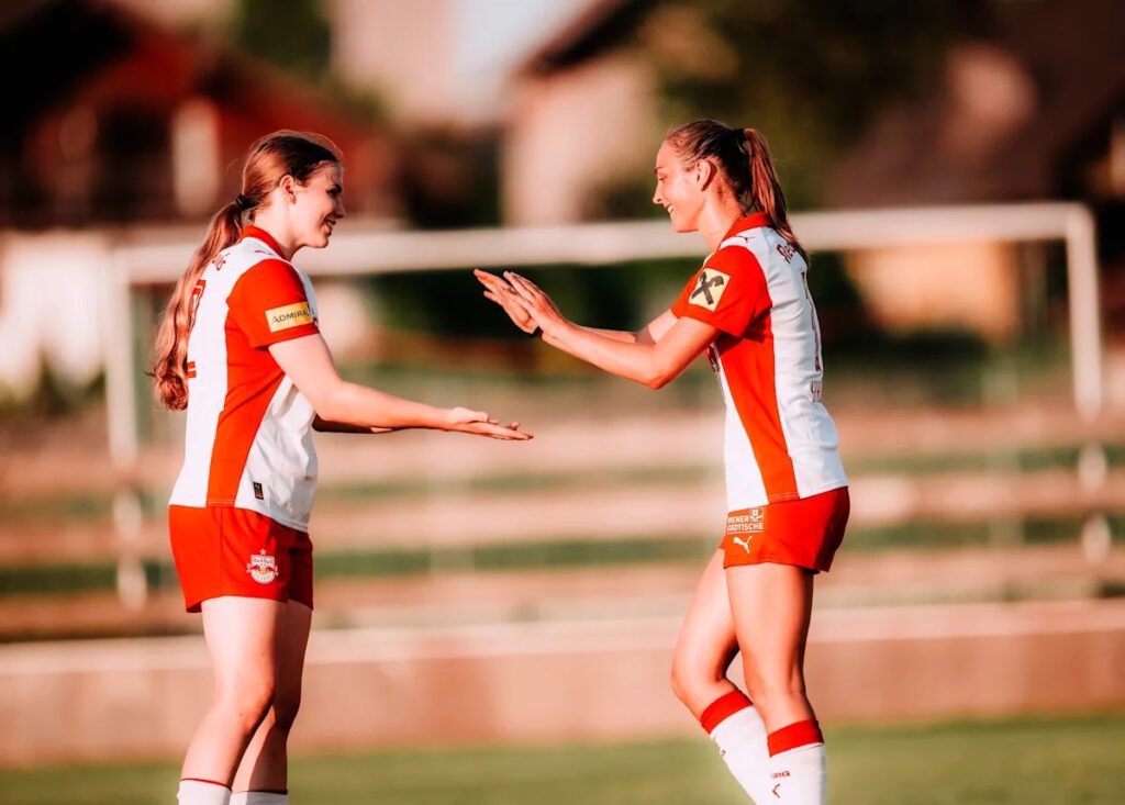 Dominating victory advances us in the Öfb women's cup